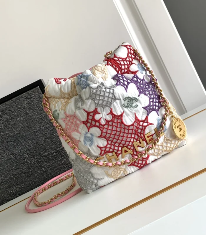Mini 22 Embroidered Bag