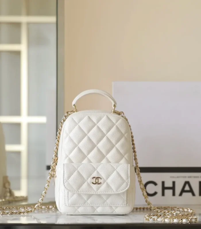 Mini Backpack White