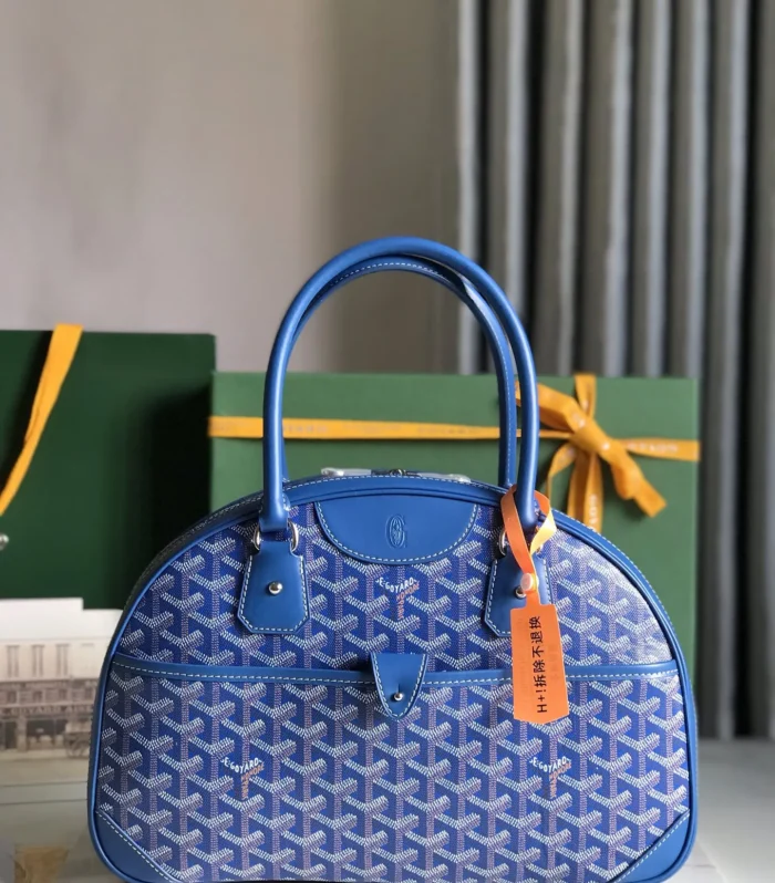 Vintage Bowling Bag Goyardine