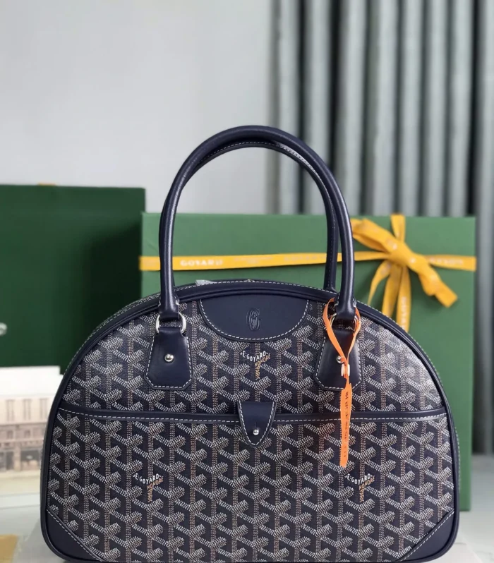 Vintage Bowling Bag Goyardine