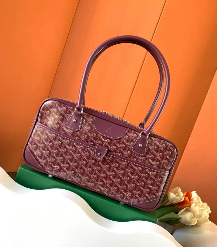 Vintage Baguette Bag Cherry Blossom