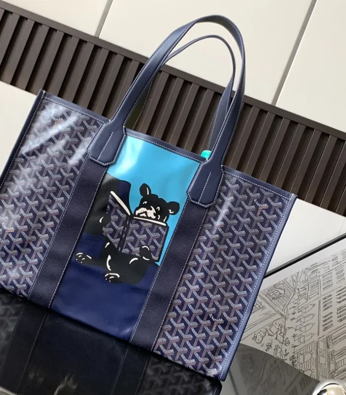 Villette Tote Large Navy