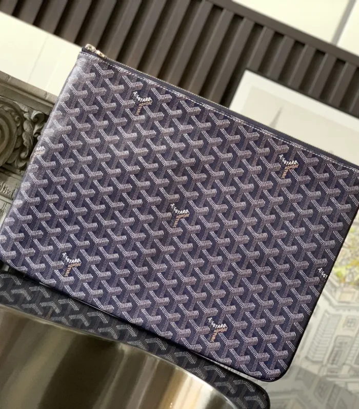 SENAT Large Document Bag Dark Blue