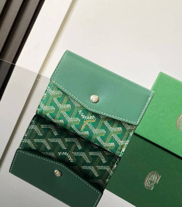 Saint-Gabriel Trifold Wallet Green