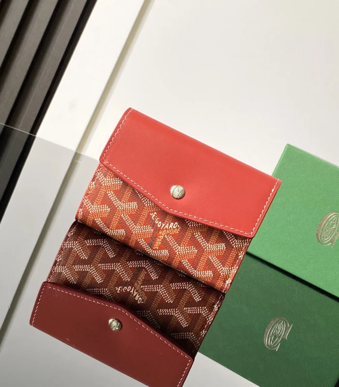 Saint-Gabriel Trifold Wallet Red