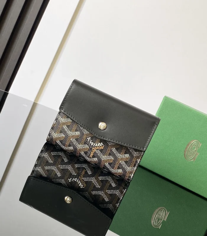 Saint-Gabriel Trifold Wallet Black