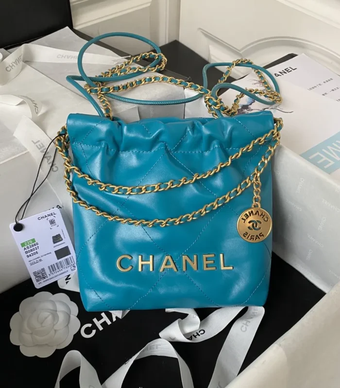 Mini 22 Bag Deep Blue