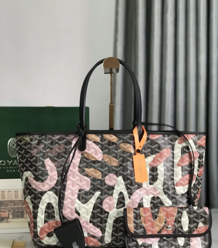 Saint Louis Tote Small Camouflage Pink