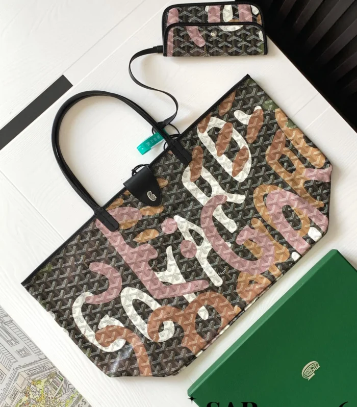 Saint Louis Large Camouflage Pink