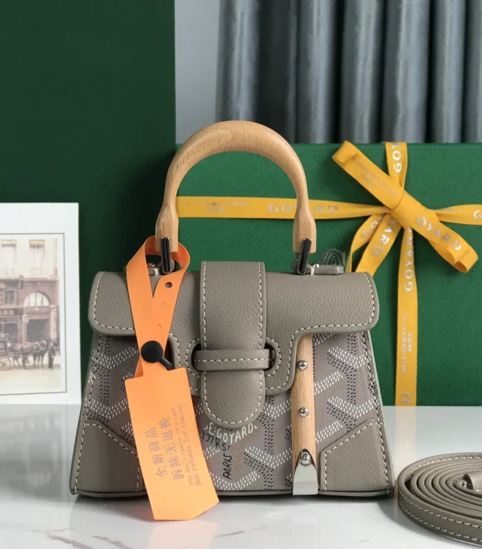 Sagon Nano Bag Milk Tea Grey