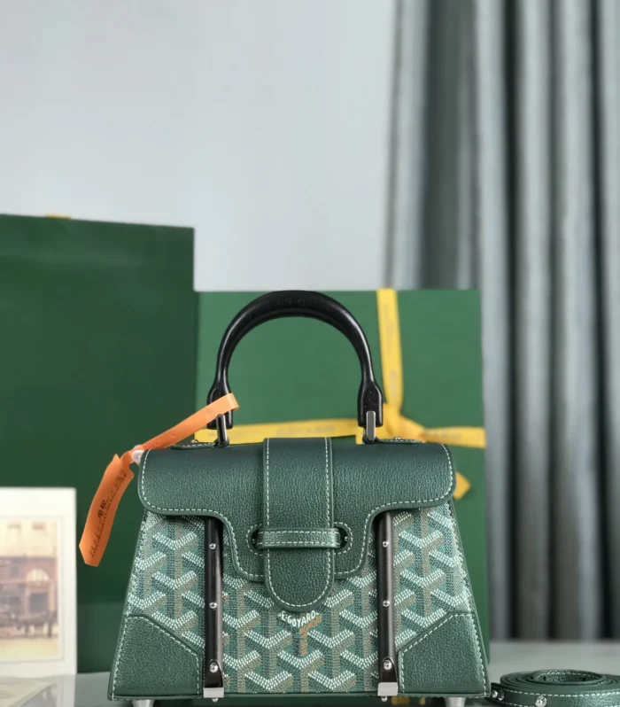 Sagon Mini Bag Pearlescent Green