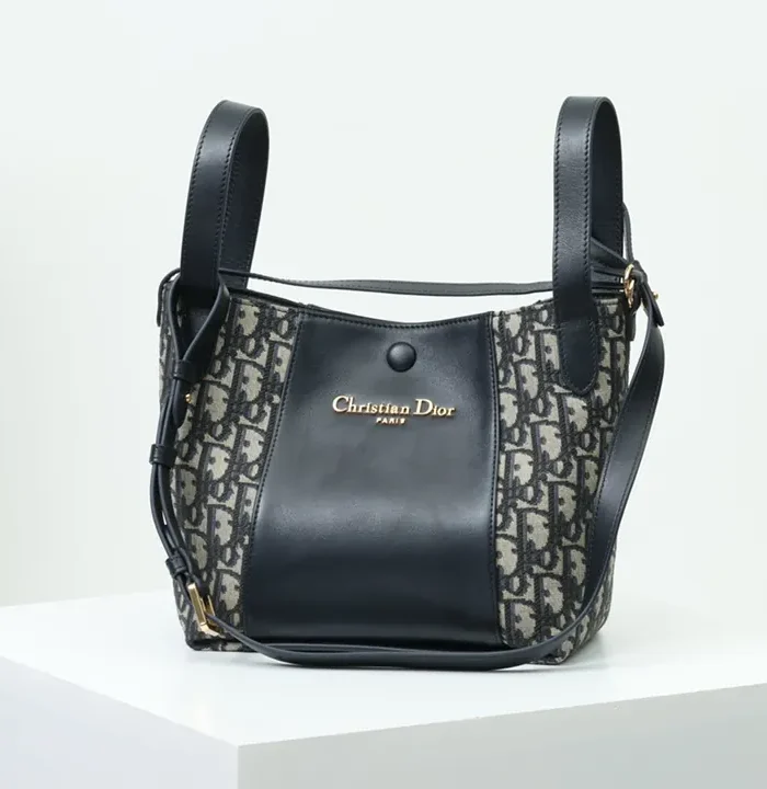 Dior Small Signature Bucket Bag
