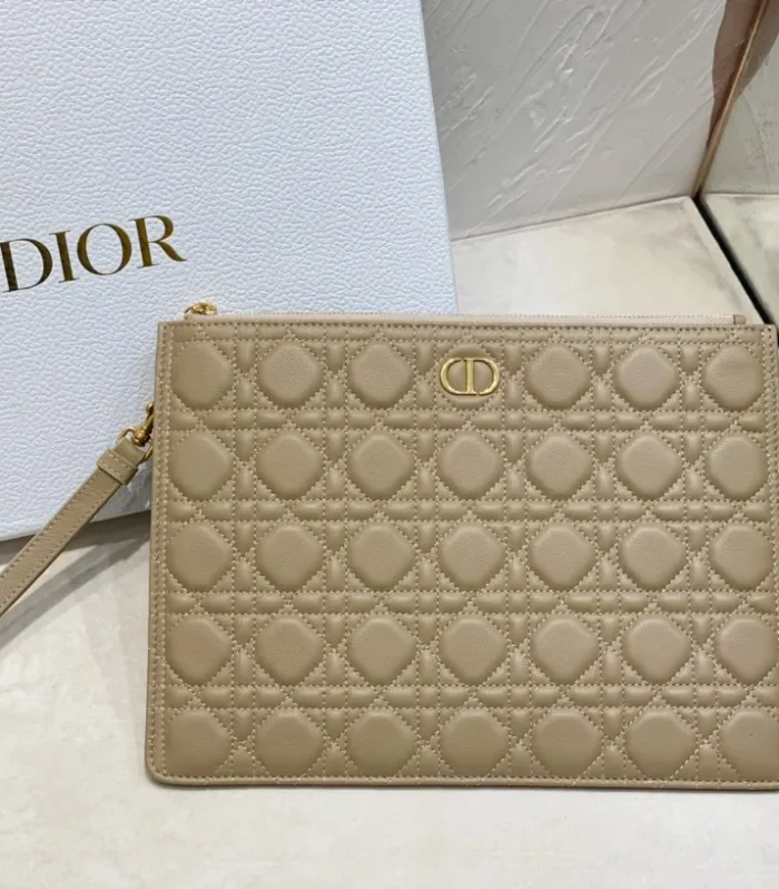 LARGE DIOR CARO DAILY POUCH