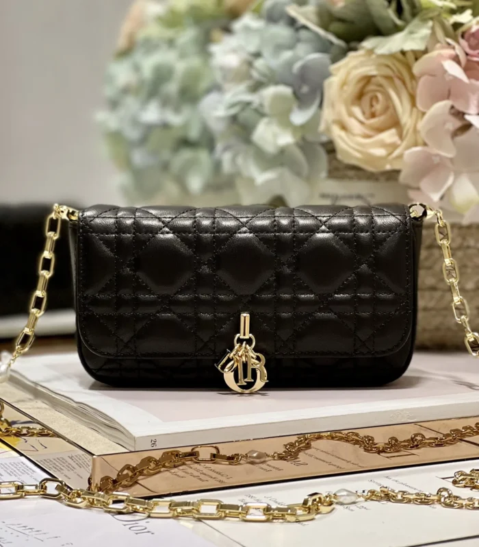 LADY DIOR PHONE POUCH