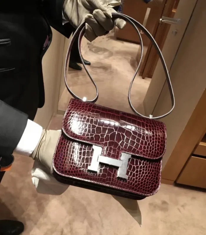 Hermes Pony Print Bag