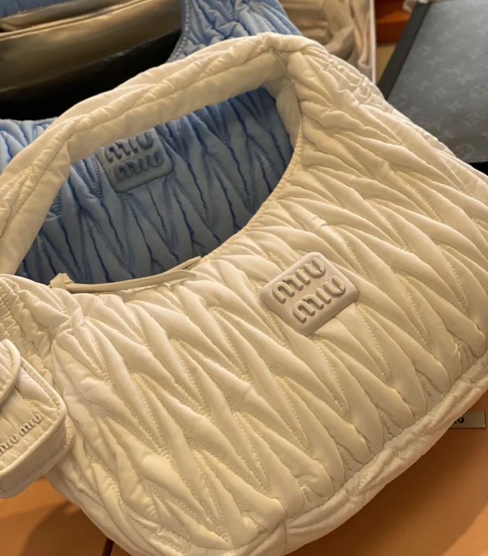 Pleated Fabric Bag