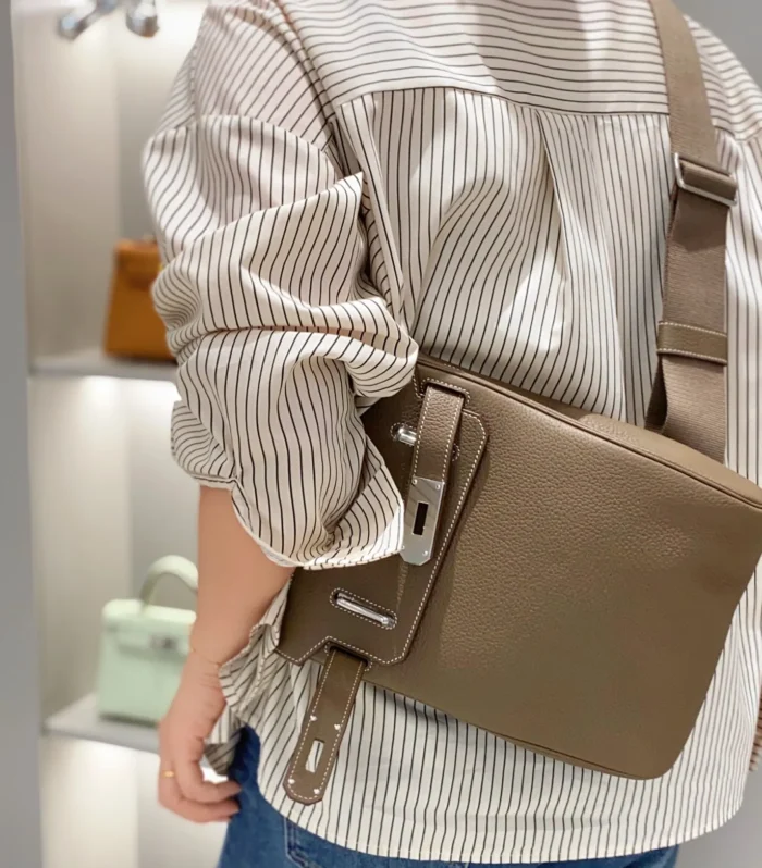 Hermes Platinum Family Chest Bag