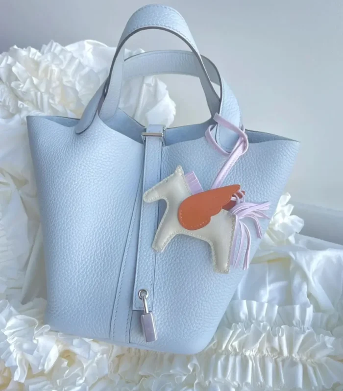 Hermes Pegasus Bag Bleu