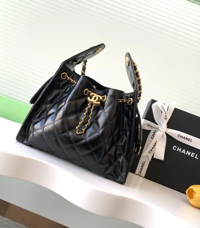Hobo Bucket Bag Small Black