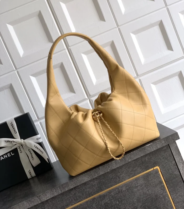 Hobo Bag Small Taupe