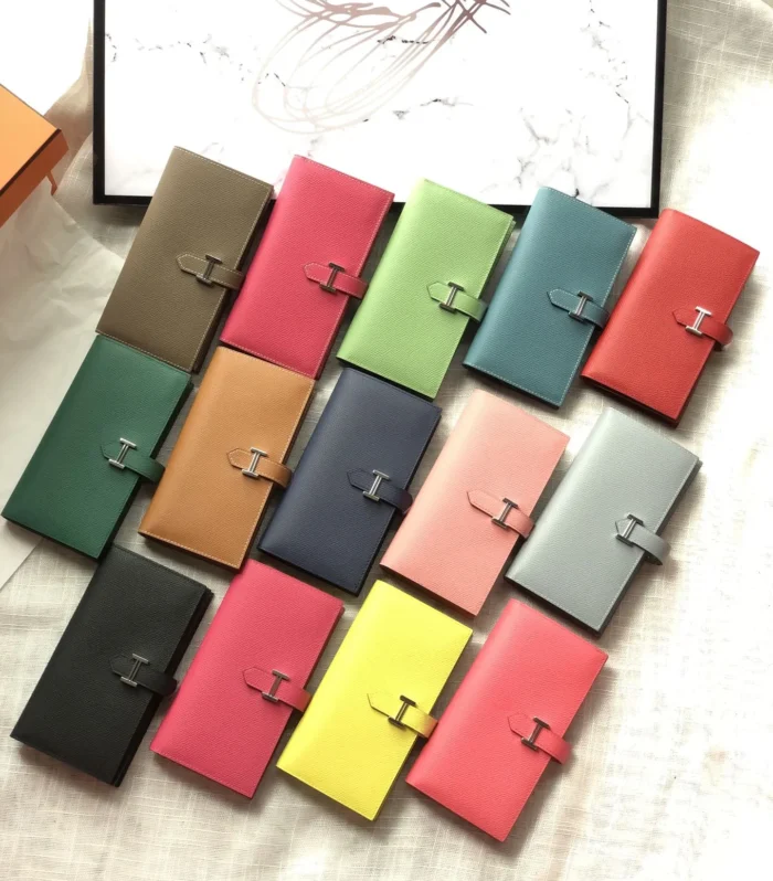 H-Buckle Long Wallet Epsom