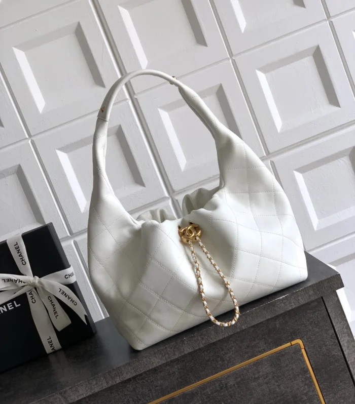 Hobo Bag Small Milk White