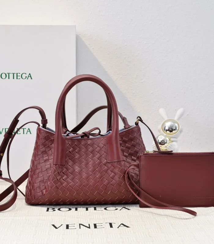 Pinacoteca Woven Leather Bag