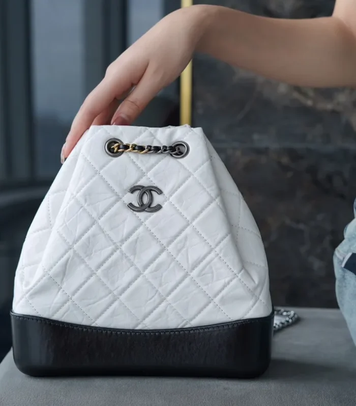 Hobo Backpack Calfskin Leather