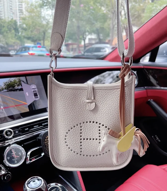 Evelyne Mini Glacier White