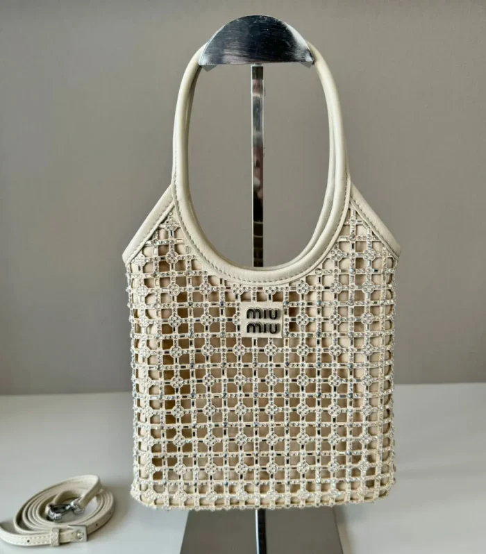 MiuMiu small diamond bag leather