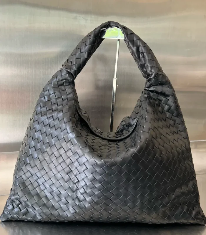 Large Hop 54 In Black Lambskin