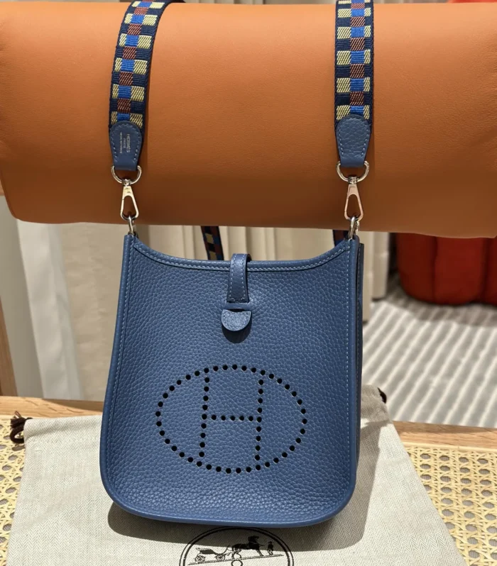 Evelyne Mini Agate Blue