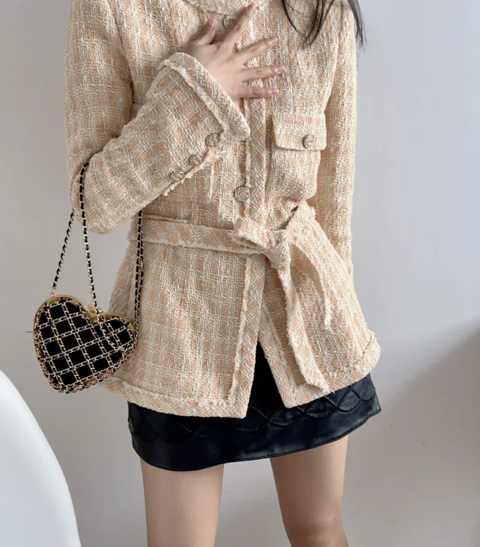 Heart Openwork Bag