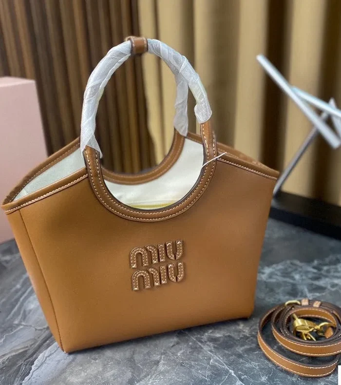 Cavallino 23 Bag In White Lambskin