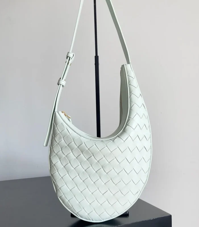 Bv Small Drop 32Cm Light Blue Lambskin