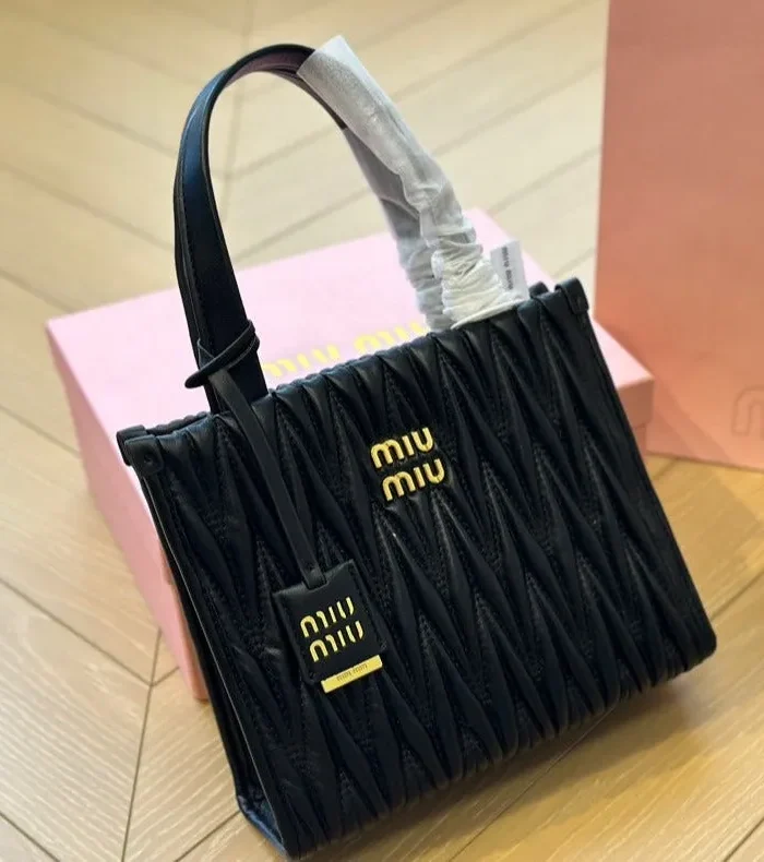 HOBO 24 BAG IN BLACK LAMBSKIN
