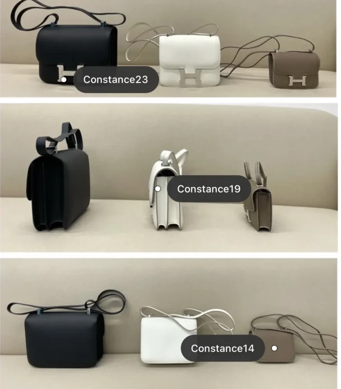 Constance Bag Size Comparison