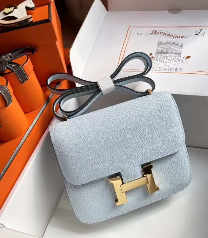 Constance Bag Epsom Misty Blue