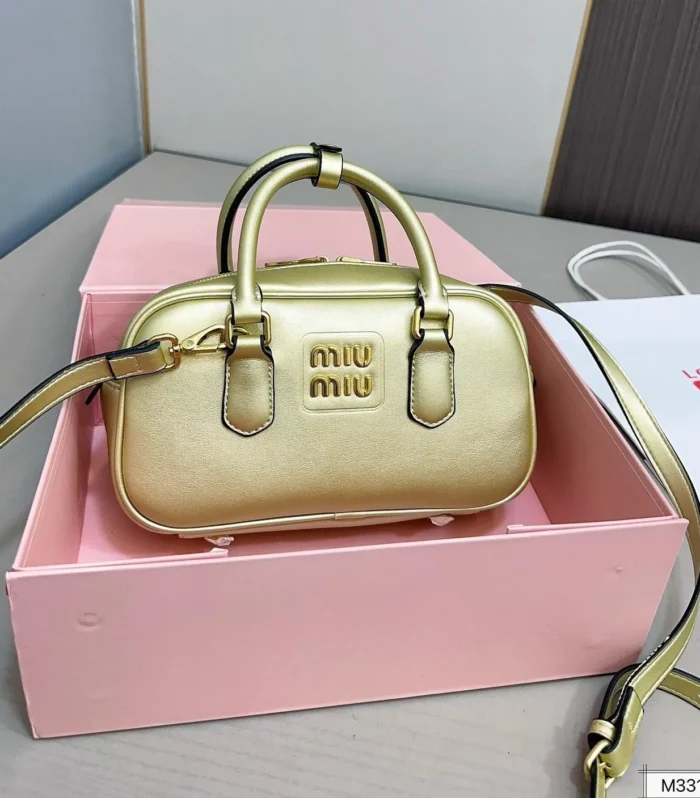 ARCADIE 25 BAG IN GOLDEN CALFSKIN