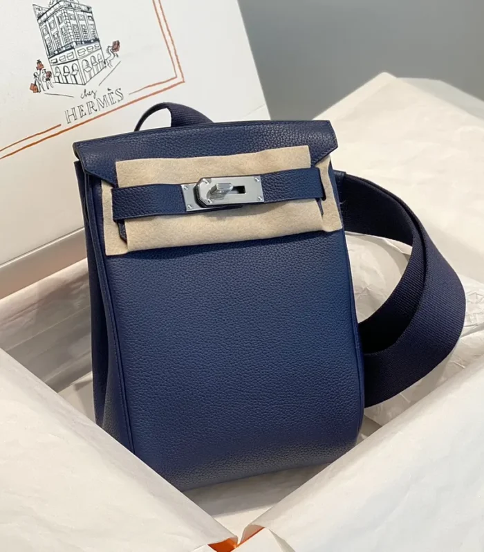 Bolide Bag 26 Blue Togo