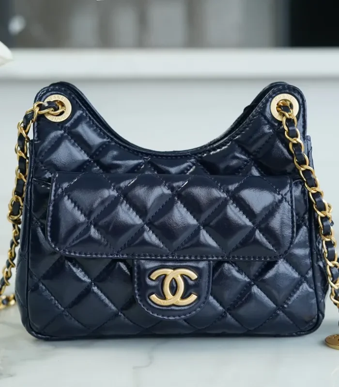 Gabrielle Hobo Small Navy