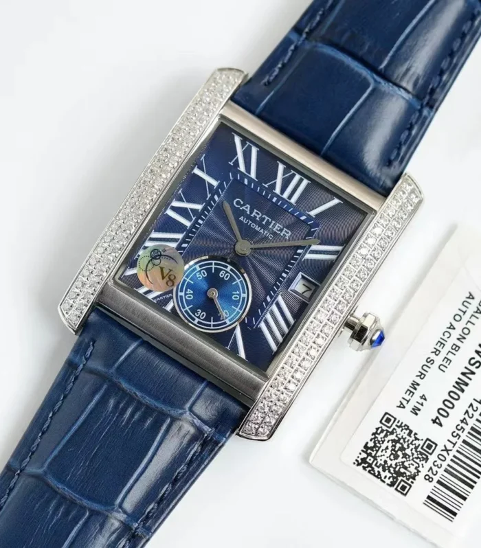 TANK MC LADIES SECOND TIME DIAMOND BEZEL