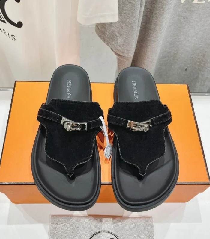 EMPIRE SANDAL BLACK SUEDE