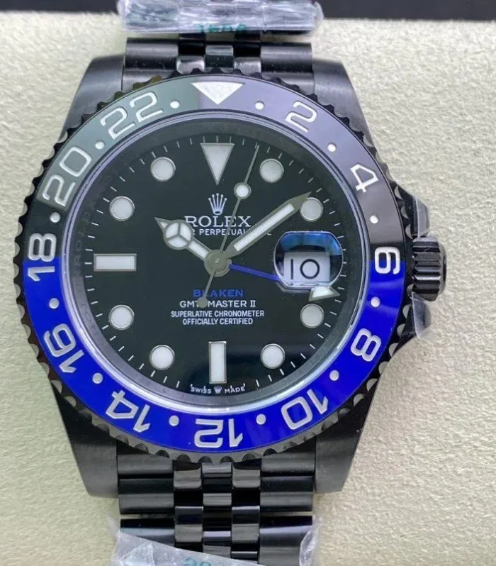 GMT-MASTER II BATMAN CUSTOM ALL BLACK