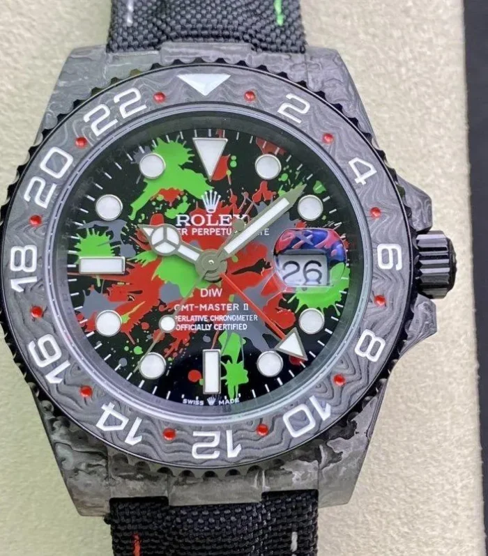 GMT - MASTER II CARBON MULTI COLOR DIAL