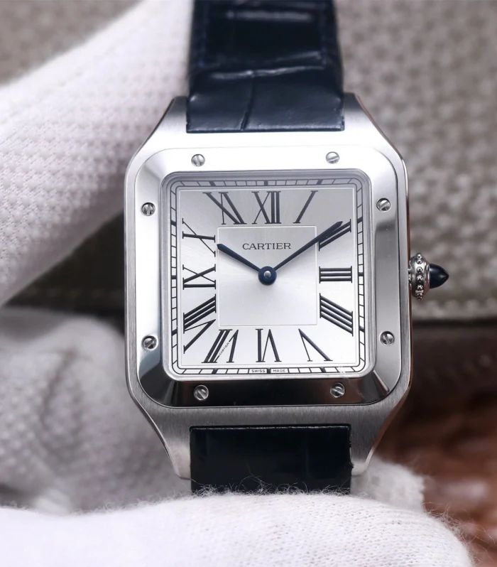SANTOS-DUMONT XL 46 WHITE DIAL