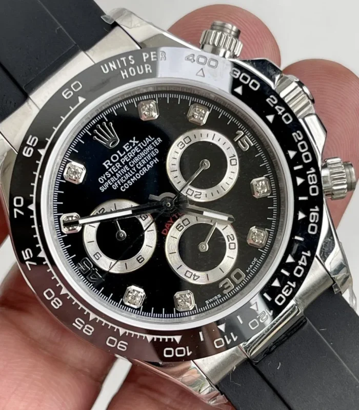 DAYTONA STEEL CASE CERAMIC DIAMOND NUMERALS