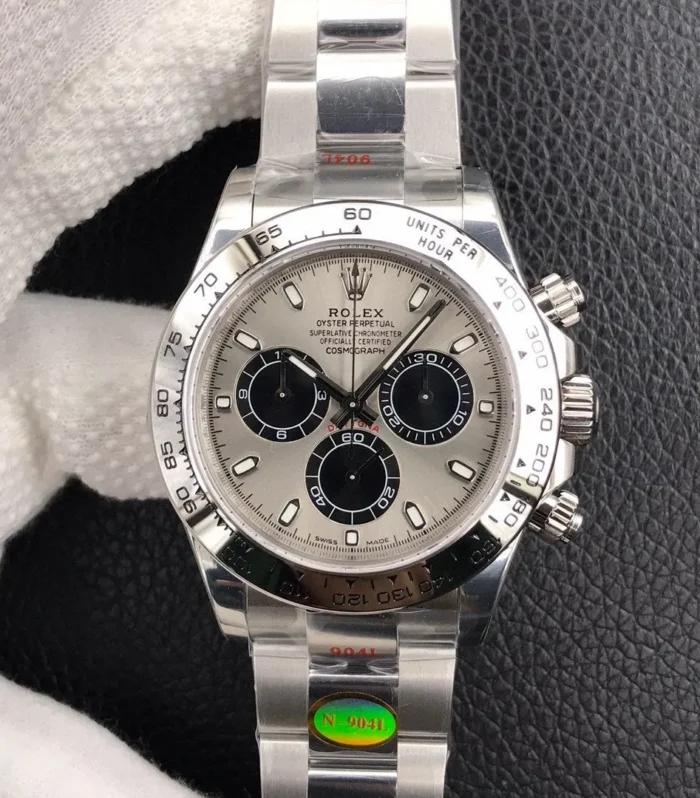 DAYTONA STAINLESS STEEL GREY RACING DIAL