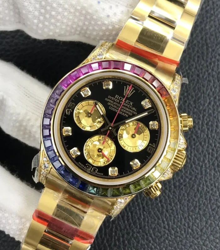 DAYTONA GOLD CUSTOM RAINBOW 116528