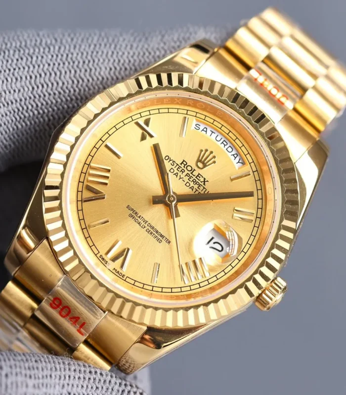 DAY-DATE 40 GOLD CASE JUBILEE BRACELET